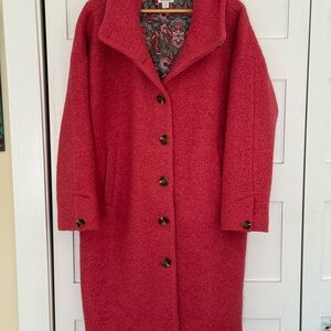 Sundance Red Teddy Jacket Cozy and Stylish